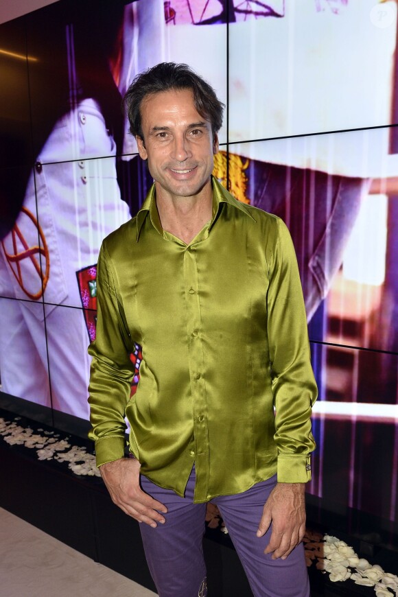 Adnan Taletovic au défilé de mode prêt à porter printemps-été 2014 du créateur Adnan Taletovic à Paris le 26 septembre 2013.