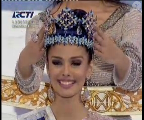 Megan Young, Miss Philippines, élue Miss Monde 2013 lors de l'élection Miss Monde 2013 le 28 septembre 2013 à Bali