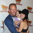 Ian Ziering, sa femme Erin et leur fille Mia au spectacle "Disney Junior Live On Tour Pirate &amp; Princess Adventure", à Los Angeles, le 29 septembre 2013.