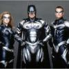 Alicia Silverstone, George Clooney et Chris O'Donnell dans Batman & Robin