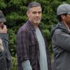 George Clooney sur le tournage du film Tomorrowland à Vancouver au Canada le 16 septembre 2013