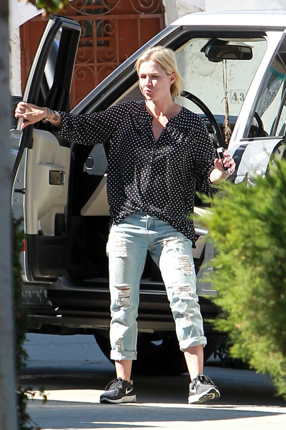 L'actrice Jennie Garth à Los Angeles, le 27 septembre 2013.