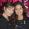Cécilia Hornus (Plus belle la vie) et sa fille Emma - Soirée "Octobre Rose" organisée par Estée Lauder pour l'association "Le Cancer du Sein, Parlons-en !" à la Conciergerie à Paris, le 30 septembre 2013.