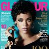 Rihanna photographiée par Terry Tsiolis et habillée d'un body Christian Dior pour le magazine Glamour. Octobre 2013.