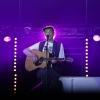 Le chanteur Hervé Cristiani au concert "Stars 80 " à Lille le 29 juin 2013