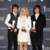 Neil, Kimberly et Reid Perry du groupe The Band Perry, lors des 46e Academy of Country Music Awards au MGM Grand de Las Vegas, le 3 avril 2011