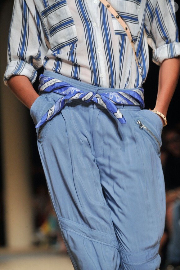 Le défilé Paul & Joe, collection prêt-à-porter printemps-été 2014, au Palais de Tokyo à Paris, le 1er octobre 2013.