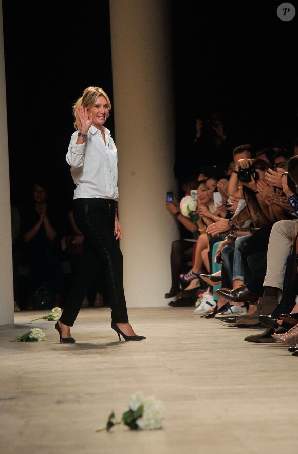Le défilé Paul & Joe, collection prêt-à-porter printemps-été 2014, au Palais de Tokyo à Paris, le 1er octobre 2013.