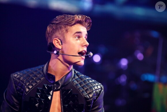 Justin Bieber, en concert à Pékin, en Chine, le 29 septembre 2013.