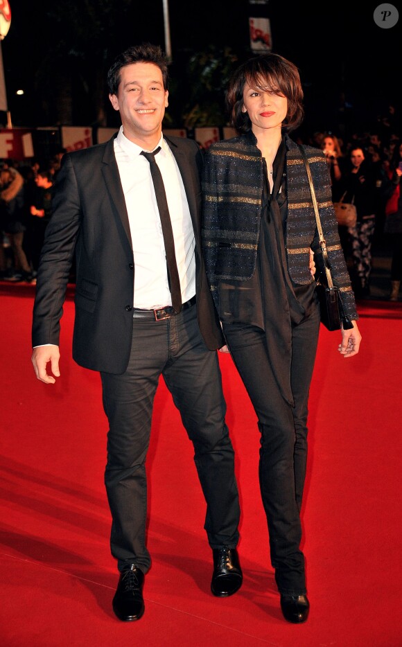 Titoff et sa femme - 14e édition des NRJ Music Awards au Palais des Festivals à Cannes le 26 janvier 2013.