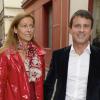 Anne Gravoin et son mari Manuel Valls à Paris le 8 septembre 2013.