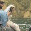 Monica Bellucci sur le tournage de L'Amour et la paix en Bosnie-Herzégovine le 9 septembre 2013