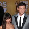 Lea Michele et Cory Monteith à la cérémonie des SAG Awards 2013 à Los Angeles, le 27 janvier 2013.