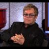 Elton John sur le plateau de Jimmy Kimmel, chaîne ABC, le 10 octobre 2013.