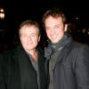Patrice Chéreau et Vincent Perez à Paris le 13 novembre 2006 pour l'avant-première du film Pardonnez-moi