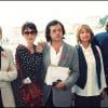 Virna Lisi, Isabelle Adjani, Patrice Chéreau, Danièle Thompson et Vincent Perez au Festival de Cannes lors de la présentation du film La Reine Margot en 1994