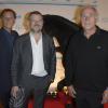 Charles Berling, Eric Naulleau et Jean-Marc Sylvestre lors de la remise des trophées de la 20ème édition des Trophées Epona à Cabourg, le 12 octobre 2013