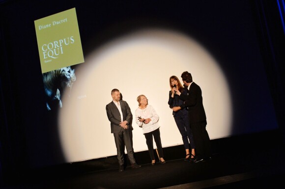 Sophie Le Saint lors de la cérémonie des 20e Trophées Epona à Cabourg, le 12 octobre 2013
