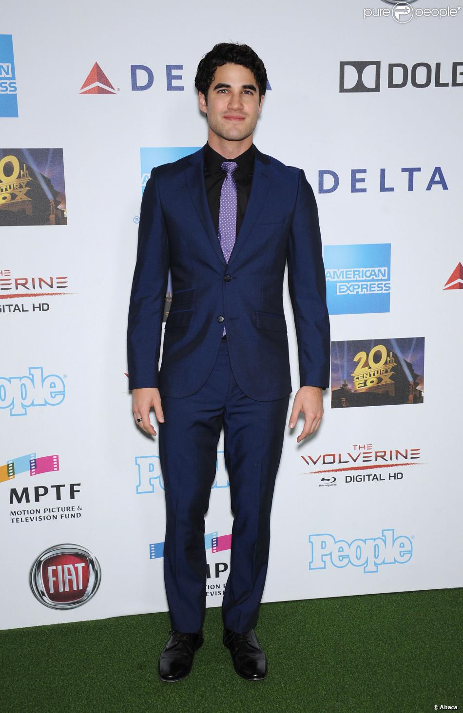 Darren Criss à la soirée de charité &quot;One Night Only&quot; au Dolby Theatre de Los Angeles, le 12 octobre 2013.