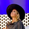 La reine Maxima des Pays-Bas inaugurant le 16 octobre 2013 le centre d'innovation Campina de Wageningen