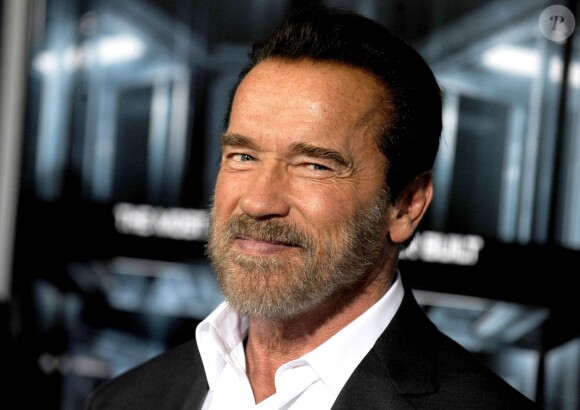 Arnold Schwarzenegger à la première du film Evasion (The Escape Plan) à New York le 15 octobre 2013.
