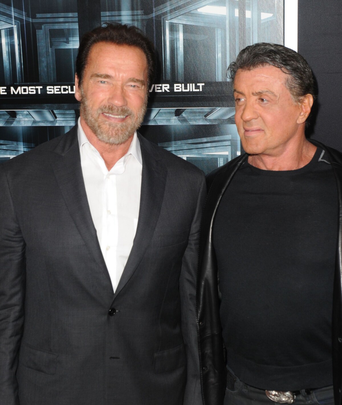 Photo Arnold Schwarzenegger, Sylvester Stallone à la première du film