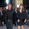 Sylvester Stallone makes an appearance at the Late Show with David Letterman, with his wife Jennifer Flavin, in Manhattan, New York City, NY, USA, October 15, 2013. Photo by Luis Guerra/Ramey Agency/ABACAPRESS.COM16/10/2013 - New York City