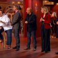 Les jurés et Philippe Conticini dans Masterchef 4, épisode du vendredi 18 octobre 2013 sur TF1.