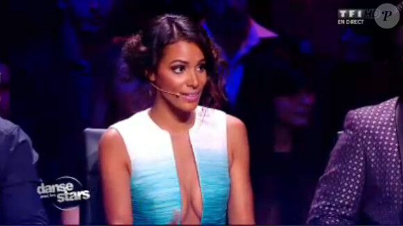 Damien Sargue est éliminé face à Laury Thilleman dans Danse avec les stars 4 sur TF1 le samedi 19 octobre 2013