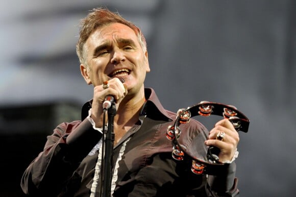 Morrissey au festival de Glastonbury, le 24 juin 2011.