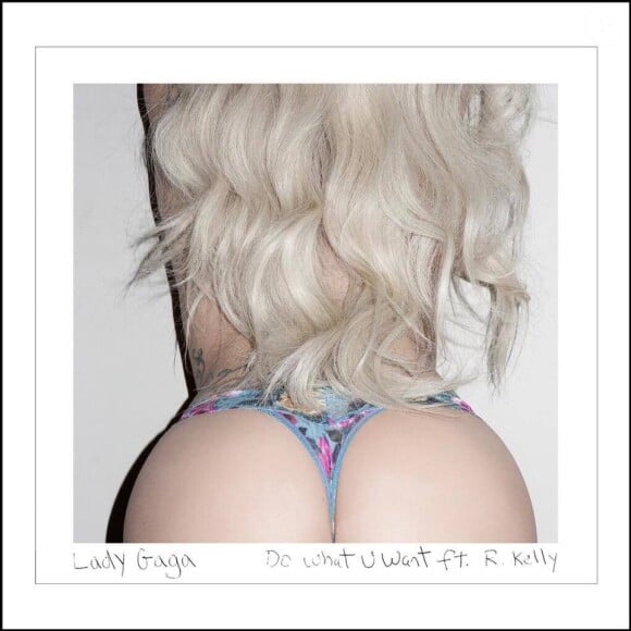 Jaquette du single Do What U Want de Lady Gaga. Photo par Terry Richardson.