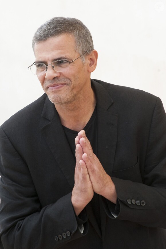 Le cinéaste Abdellatif Kechiche lors du photocall de La Vie d'Adèle à Rome le 24 octobre 2013