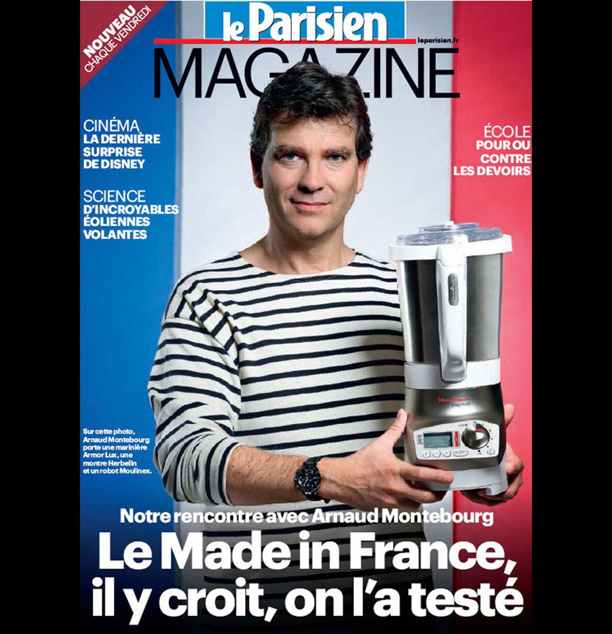 Vidéo Arnaud Montebourg Et Sa Marinière Pour Le Parisien Magazine