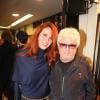 Marc Cerrone et sa femme Jill lors des 50 ans de la boutique Renoma, à Paris, le 22 octobre 2013