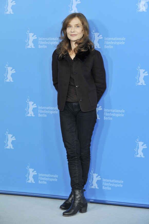 Isabelle Huppert lors du photocall du "La Religieuse" lors du 63e festival international du film de Berlin le 10 février 2013