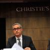 Guillaume Guédé, directeur de Christie's durant la conférence de presse de la 153e vente des Hospices de Beaune à la maison Christie's à Paris, France le 29 octobre 2013.
