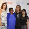 Olivia Wilde, Edna Machirori, Maria Shriver, Bopha Phorn à la soirée "Courage in Journalism Awards" au Beverly Hills Hotel de Los Angeles, le 29 octobre 2013.
