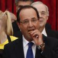 François Hollande à Paris, le 8 janvier 2013.