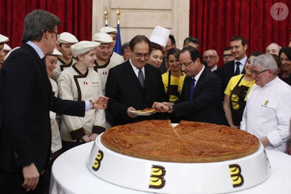 François Hollande à Paris, le 8 janvier 2013.