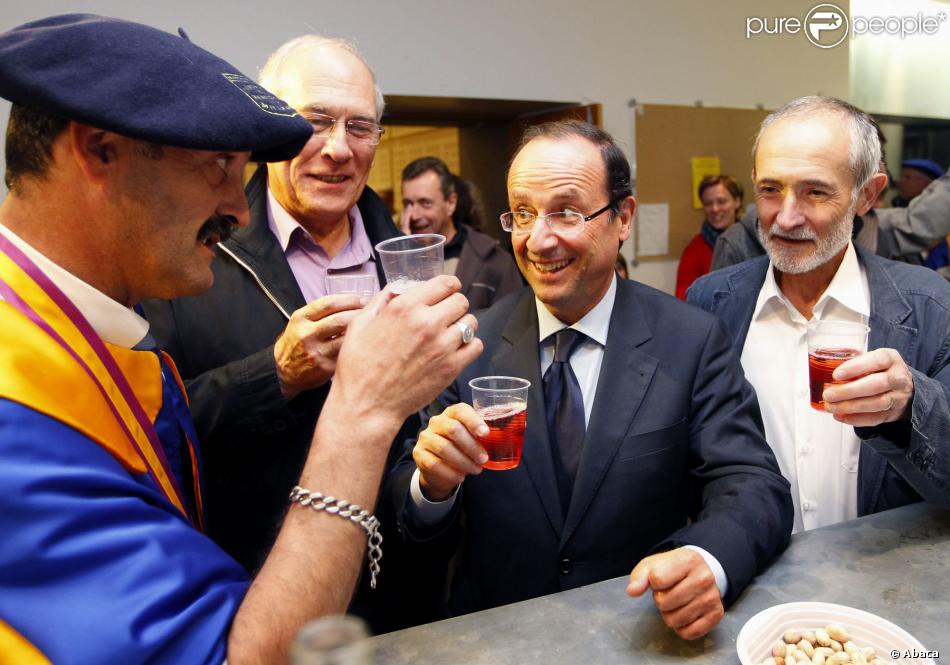 François Hollande à Tulle le 15 octobre 2011