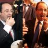 François Hollande en 2007 (à gauche) et en 2012 (à droite).