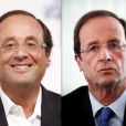 François Hollande en 2009 (à gauche), 2011 (au centre) et 2013 (à droite).