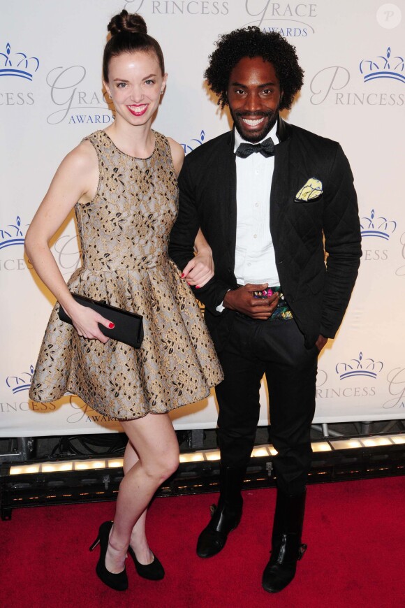 Michelle Dorrance et Aaron Marcellus lors de la soirée "Princess Grace Awards Gala 2013" à New York, le 30 octobre 2013.