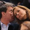 Manuel Valls, Ministre de l'interieur et sa femme Anne Gravoin assistent a l'Open Masters 1000 de Tennis Paris Bercy le 1er novembre 2013.01/11/2013 - Paris