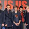 Le groupe One Direction présente son film "This Is US" à Chiba, au Japon, le 3 novembre 2013.