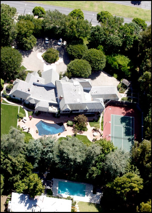 La maison de Madonna à Beverly Hills prise en photo le 22 septembre 2006. La star vient de s'en séparer pour 20 millions de dollars.
