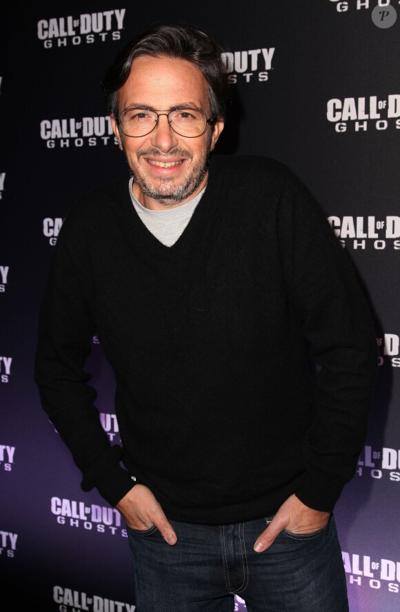 Florian Gazan lors de la soirée de lancement de Call of Duty : Ghosts (disponible le 5 novembre 2013) le 4 novembre 2013 au Yoyo, au Palais de Tokyo, à Paris.