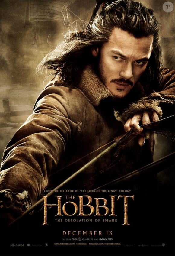 Bard (Luke Evans) dans Le Hobbit : La Désolation de Smaug.