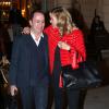 Exclusif - Kate Moss quitte l'hôtel Shangri-La après un shooting avec Catherine Deneuve. Le top model a immédiatement pris la direction de Londres par Eurostar, via la Gard du Nord. Paris, le 4 novembre 2013.