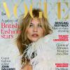 Kate Moss en couverture du British Vogue de décembre 2013. Photo par Tim Walker.